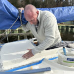 Terramore-Bodendesign Segelboot Beschichtung Mikrozement+PU