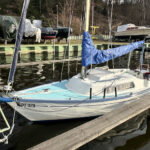 Terramore-Bodendesign Segelboot Beschichtung Mikrozement+PU, nachher